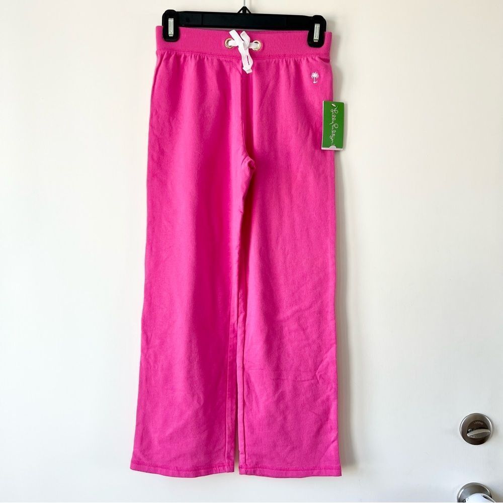 NWT Lilly Pulitzer Girls Little Beach Pants in Capri Pink